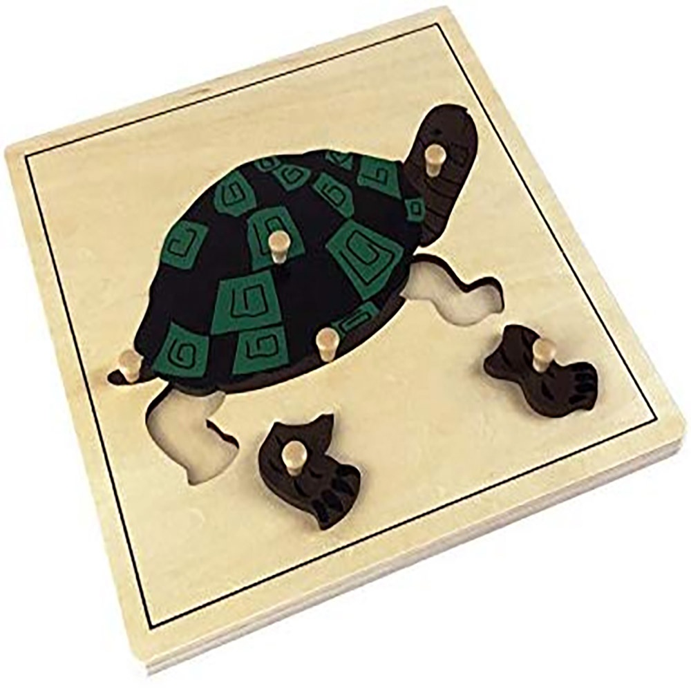 Starlink Preschool Learning Equipment Montessori Toys Wooden Animal Jigsaw Turtle Puzzle - Buy Preschool Learning Equipment,Montessori Wooden...