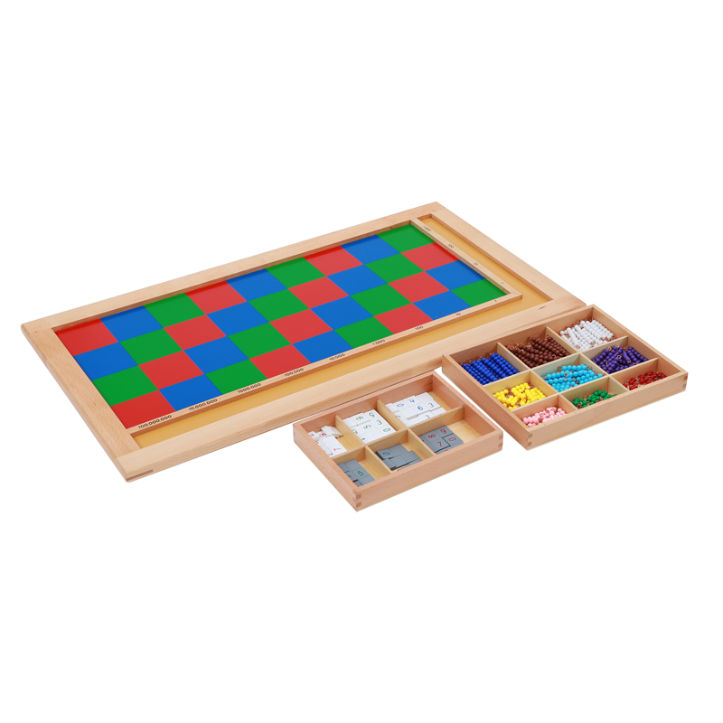 Starlink Wooden Educational Toys Montessori Math Material Rectangle Checker Board Set - Buy Montessori Rectangle Checker Board,Wooden Educational...